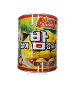 <시장상품>밤통조림(삼아/중국/2 950g) 밤감로자