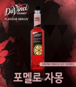 <재고미보유>포멜로자몽시럽(다빈치/PET/750ml*12)