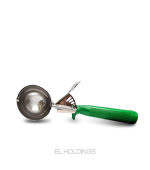 <품절> <A급>아이스크림스쿱(∮63.5/PVC/초록/12방)3¼oz