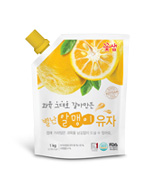 꽃샘_별난알맹이유자(1kg)