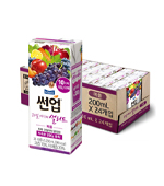 <재고미보유>썬업(퍼플/과일야채샐러드/200ml*24/매일)