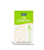 <재고미보유>소프트믹스식물성지방5%바닐라(냉장/매일/1L*6팩)