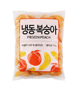 딜라잇가든_냉동복숭아슬라이스(1kg/냉동)