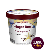 <품절>바닐라/하프갤론(하겐다즈/1.89L/1.65kg)
