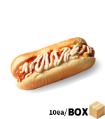 <재고미보유>골든브라운_기가소세지 핫도그(210g*10ea/냉동)