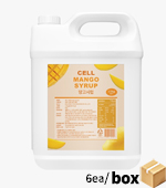 <재고미보유>Cell_망고시럽(2.5kg*6)