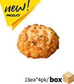 <재고미보유>BNK갈릭크림치즈스콘(80g*15ea*4pk/냉동)