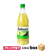 <재고미보유>스퀴즈드 라임즙/라임주스1L*6(솔리몬) ※ 2박스 단위발주가능