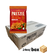 <재고미보유>삼진_미니프레첼매콤한비프맛(70g*24ea)