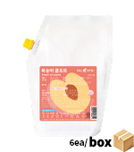 <재고미보유>서울팩토리_복숭아콤포트(1kg*6/냉장)