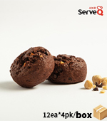 <재고미보유>초코헤이즐넛스콘(냉동생지/100g*12ea*4pk/삼양사)