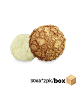 <재고미보유>고소한소보로빵반죽(냉동/70g*30ea*2pk/삼양사)