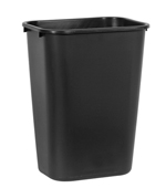 <재고미보유>소프트휴지통(39L/검정/러버메이드/미국)