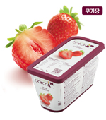 <재고미보유>브아롱_딸기냉동퓨레(100%/1kg/냉동)