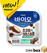 <재고미보유>매일바이오&nbsp;초코링&크리스피볼(130G*12/냉장)