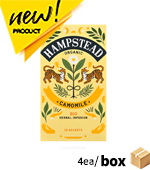 <품절><재고미보유>햄스테드_오가닉카모마일(1.25g*20T*4곽)