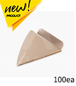 <재고미보유>조각케익종이받침(금색/삼각2호/84*100*20/100ea)