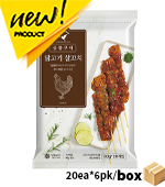 (Box)청학_데리야끼/숯불구이닭꼬치(80g*20ea*6pk/냉동)