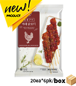 (Box)청학_마라/숯불구이닭꼬치(80g*20ea*6pk/냉동)