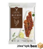(Box)청학_데리야끼/숯불구이닭꼬치(80g*20ea*6pk/냉동)