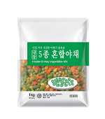 세미원_5종혼합야채(1kg/냉동)