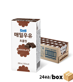<재고미보유>매일유업_멸균우유200ml*24ea(초코렛)